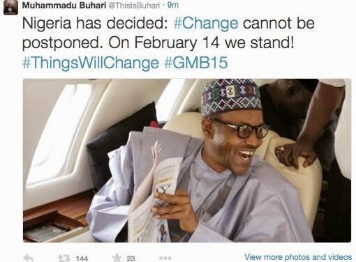 Buhari expresses happiness over decision to keep February 14 election date