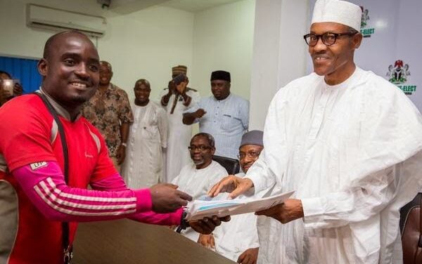 Another Buhari supporter starts trek from Yola to Abuja to witness Inauguration