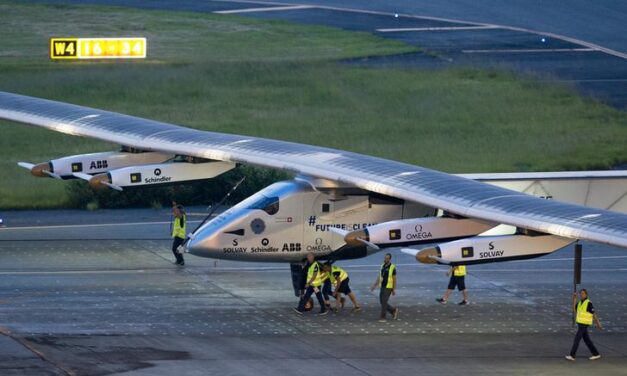 World’s largest solar-powered aircraft suspends global flight due to overheated batteries