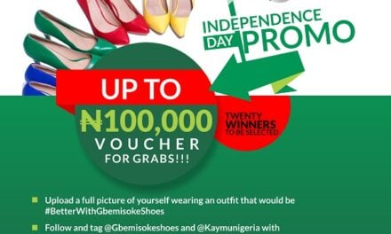 Up to N100,000 Voucher For Grabs At The Kaymu/Gbemisoke Shoes Independence Day Promo