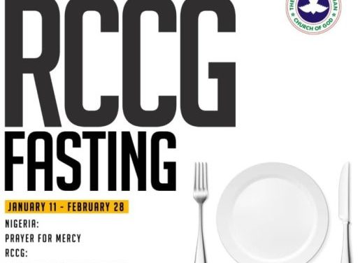 RCCG Fasting Prayer Points for 8 February 2019