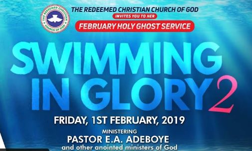 Watch LIVE: RCCG Holy Ghost Service February 2019