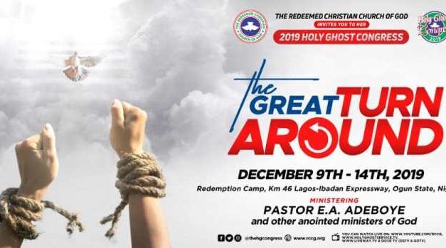 RCCG Holy Ghost Congress 2019 Programme Schedule – Watch Live