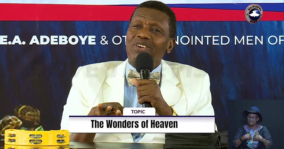 Wonders Heaven Pastor Adeboye