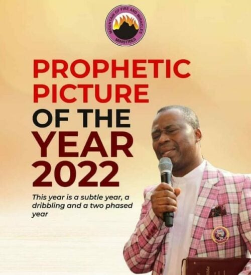 MFM Prophetic Picture Of The Year 2022 By Dr. D.K Olukoya