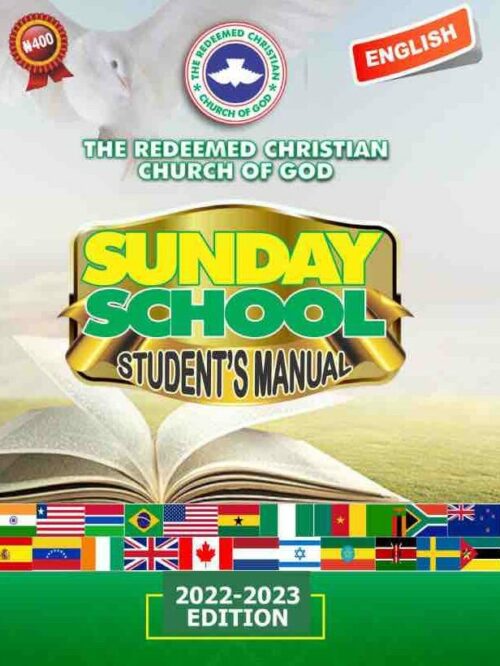 RCCG Sunday School Student Manual 2 October 2022 - A Lifestyle Of ...