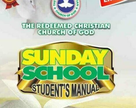 RCCG Sunday School Student Manual 11 June 2023 – The Earthen Vessels