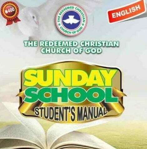 Rccg sunday school student manual