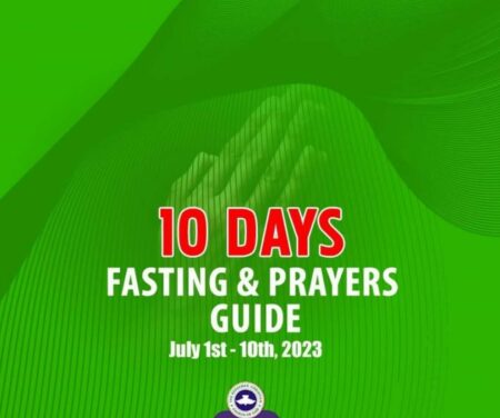 RCCG 10 Days Prayer And Fasting Guide 9 July 2023
