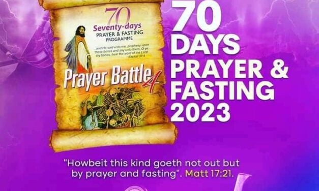 MFM 70 Days Fasting and Prayer 3 October 2023