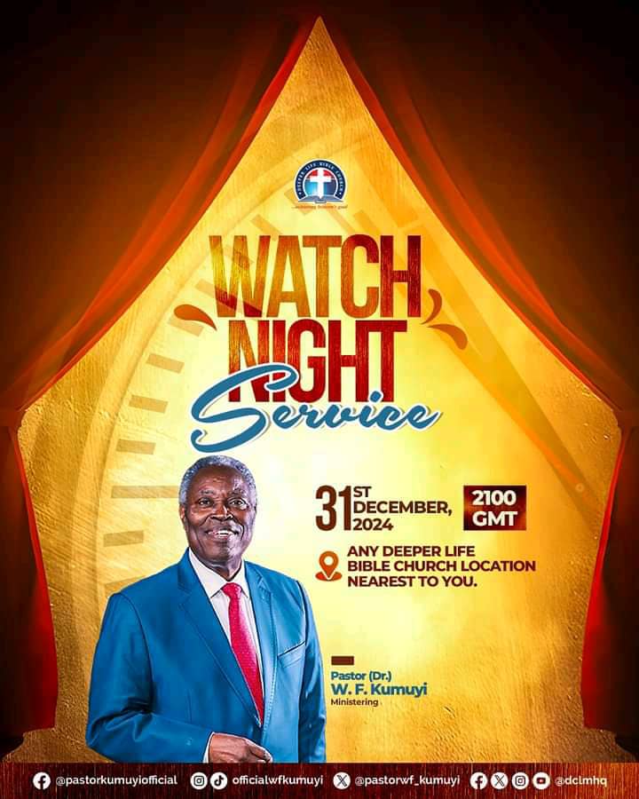 DCLM Crossover Night Service Live 20242025 » FLATIMES Living Faith Church Crossover Night 2025