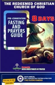 RCCG 2025 ANNUAL PRE-CONVENTION FASTING AND PRAYERS 1 rccg fast