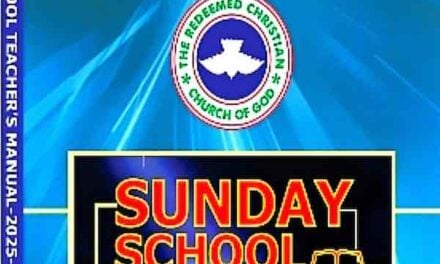 RCCG Sunday School Student Manual 7 September 2025 – The Omnificent God