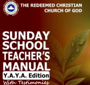 RCCG yaya Sunday school teacher manual 20262027
